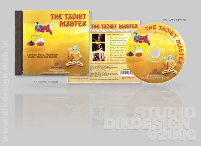 The Taoist Master CD Cover Design