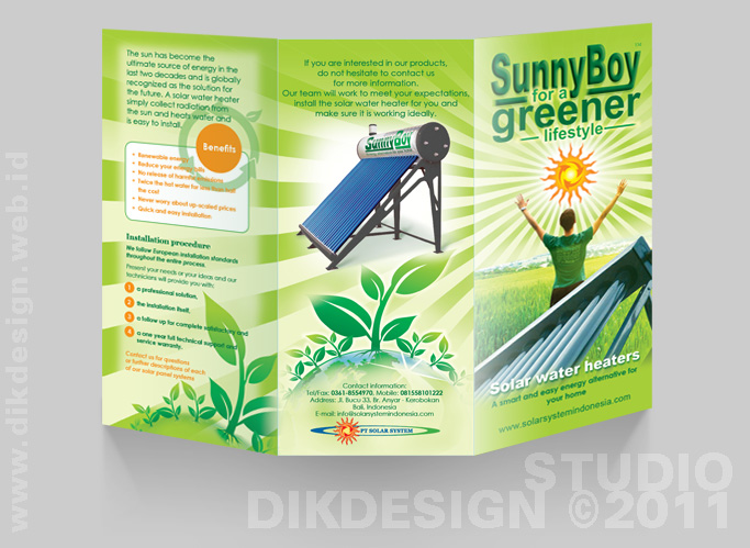SunnyBoy Brochure Design