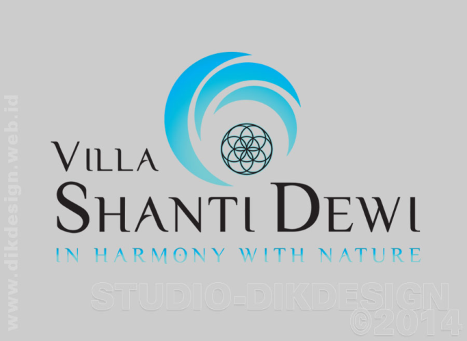 Re-design Villa Shanti Dewi Logo