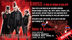 Queen of Darkness Christmas Card 2009
