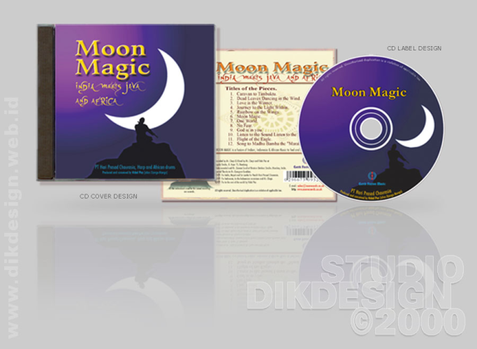Moon Magic CD Cover Design