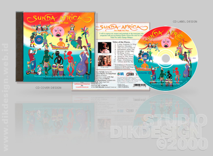 Sunda Africa CD Cover Design