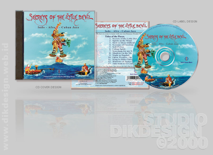 Secrets of the Little Devil CD Cover Design